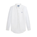 Ralph Lauren Men's Summer Solid Color Linen Fabric Single Breasted Long Sleeved Shirt #77822