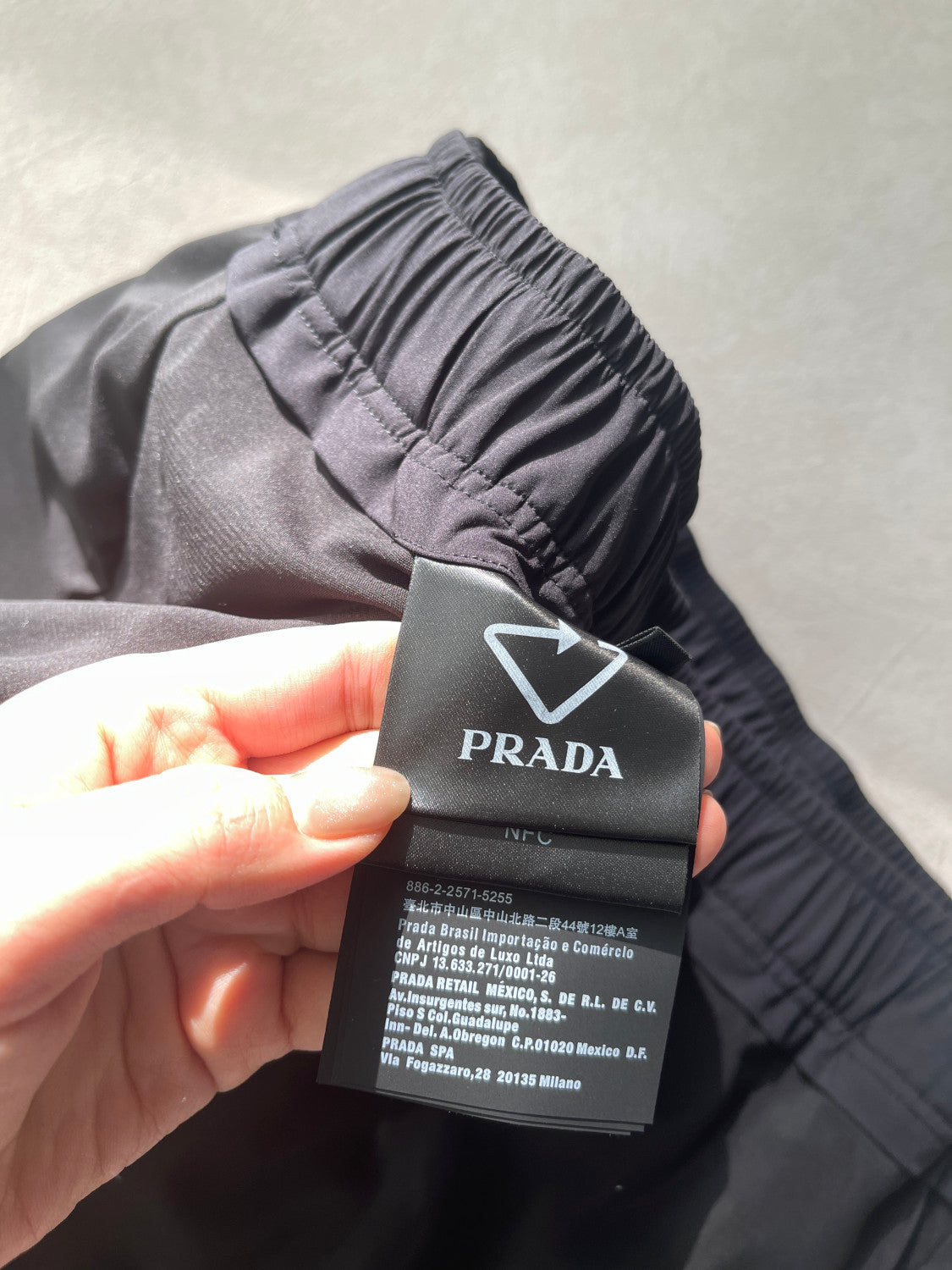 Prada Re-Nylon Men's Casual Pants #375846