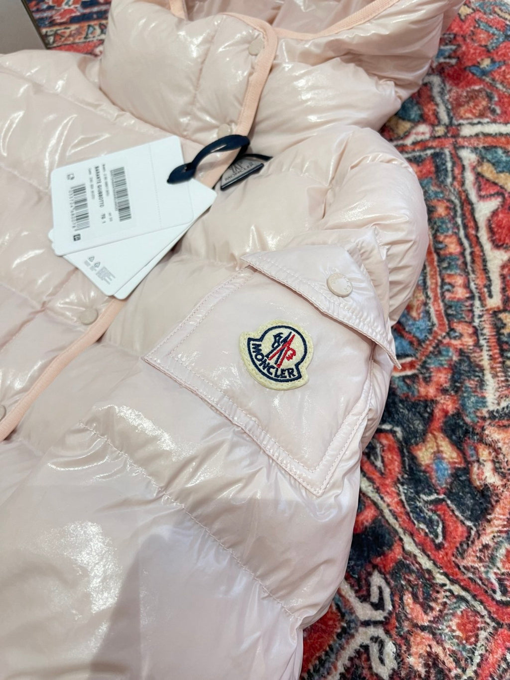 Moncler Women's Winter Solid Color Hooded Zipper Long Sleeve Puffer Down Jacket #74238