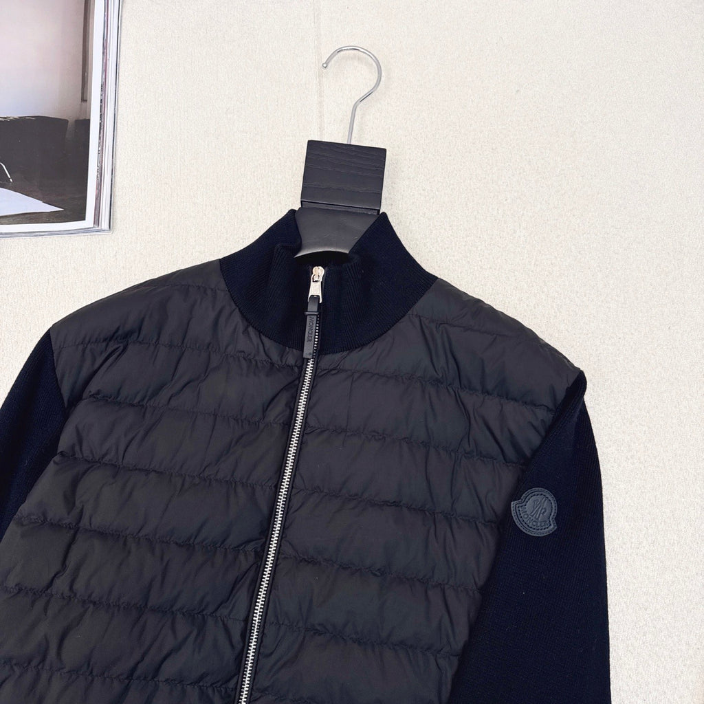 MONCLER PADDED CORDUROY Men's Goose Down Trendy Fashionable Simple Comfortable Stand Collar Warm Zipper Lightweight Wweater Fit Casual Down Jacket #332116