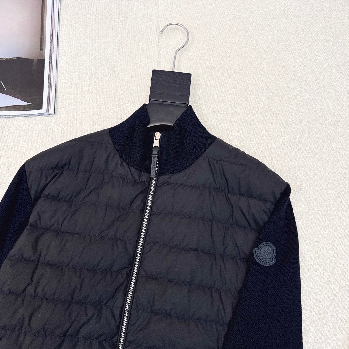 MONCLER PADDED CORDUROY Men's Goose Down Trendy Fashionable Simple Comfortable Stand Collar Warm Zipper Lightweight Wweater Fit Casual Down Jacket #332116