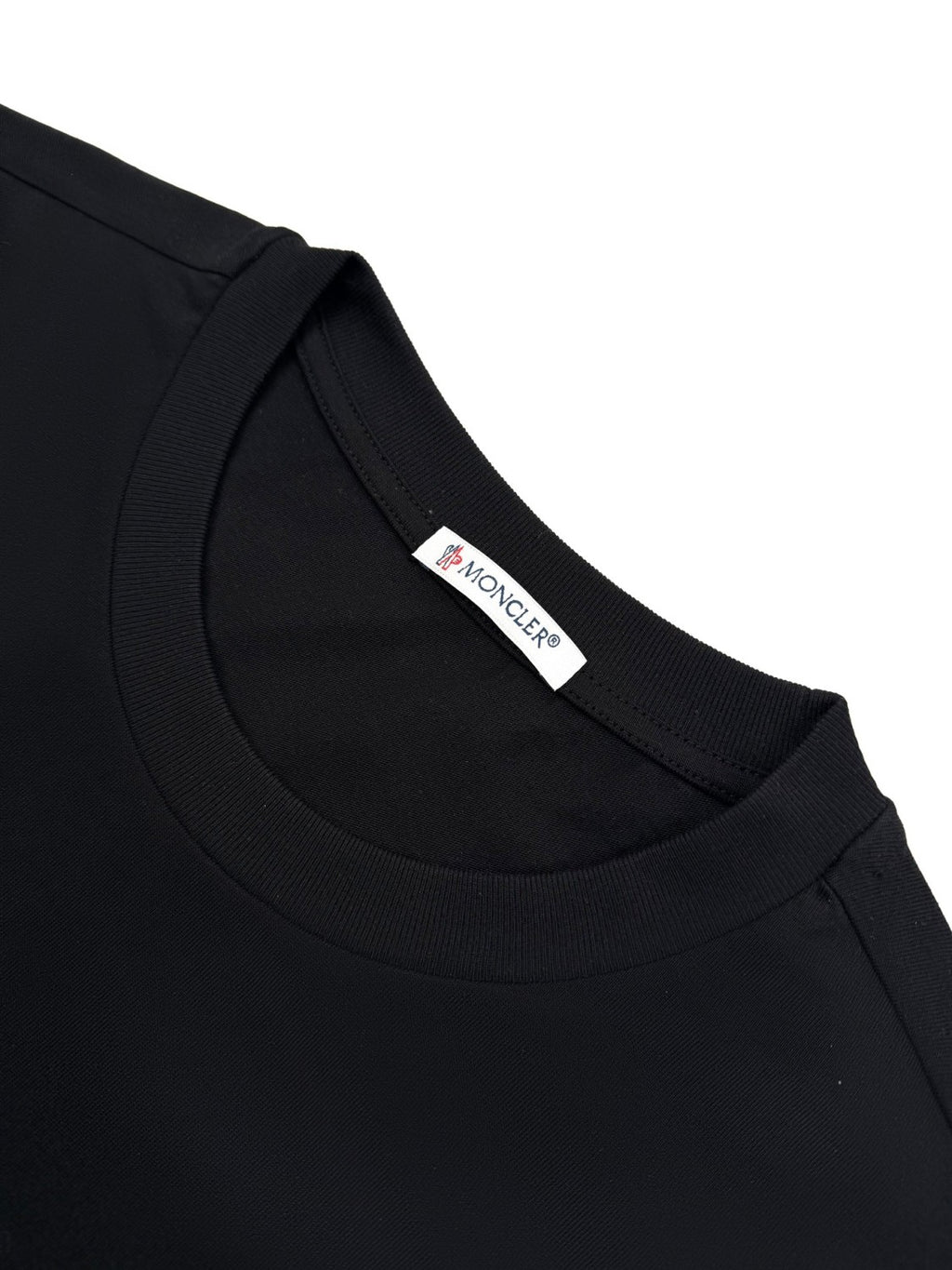 Moncler Men's Summer Solid Color Letter Logo Printed Round Neck Short Sleeve T-Shirt #74955