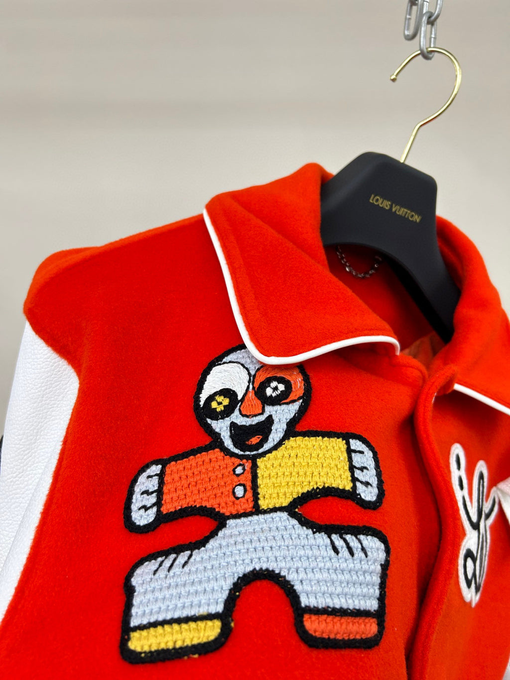 Louis Vuitton Mini Varsity Blouson Colour Blocked Baseball Jacket #96269