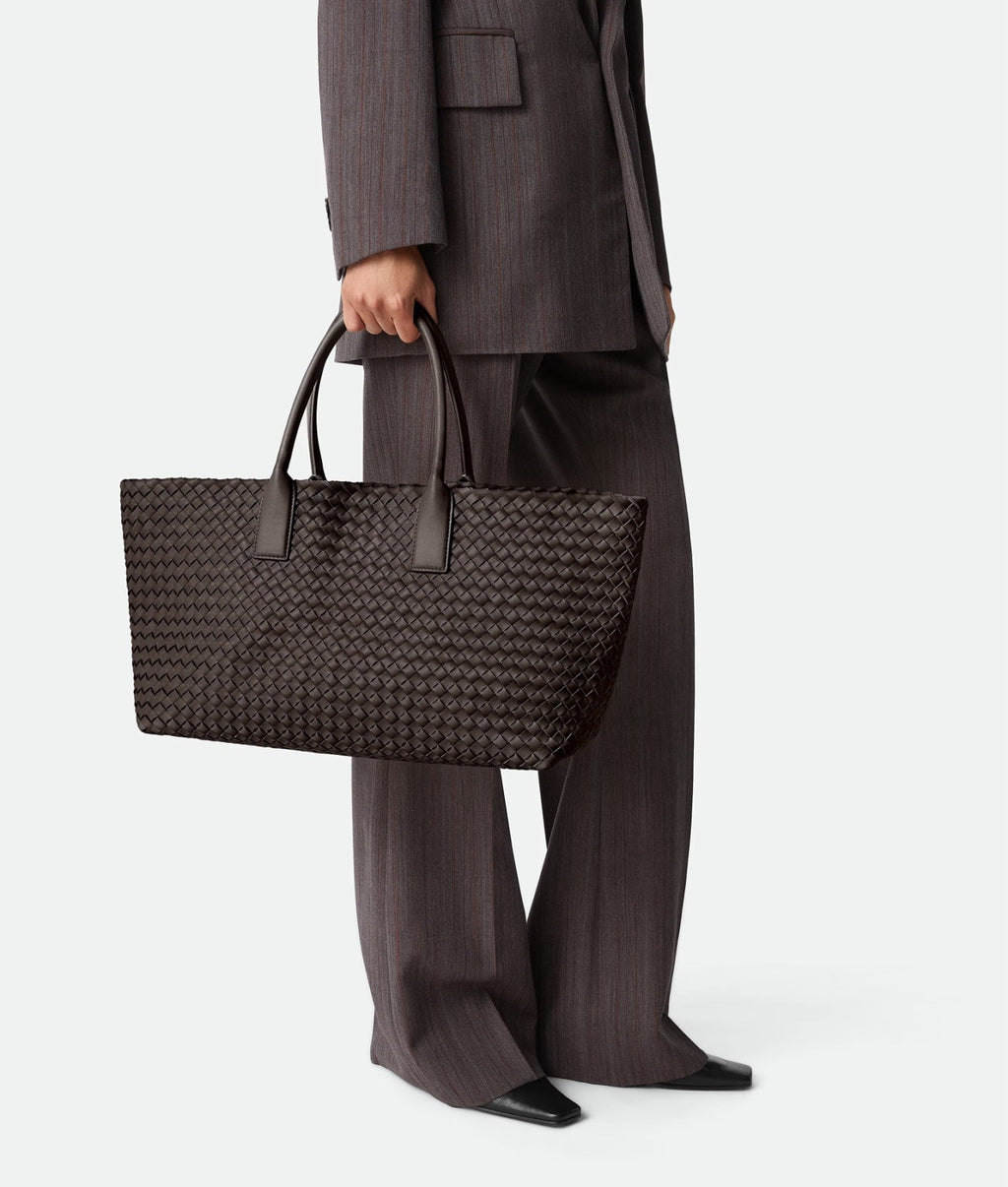 Bottega Veneta Cabat Large 51cm Lambskin Woven Fashionable Handbag  Spacious Casual Bag Bags #196744