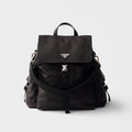 PRADA Black Prada Explore Leather Backpack #379556