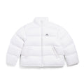 Balenciaga Men's Winter Black And White Zip 3b Sports Icon Ski Puffer Down Jacket #73743