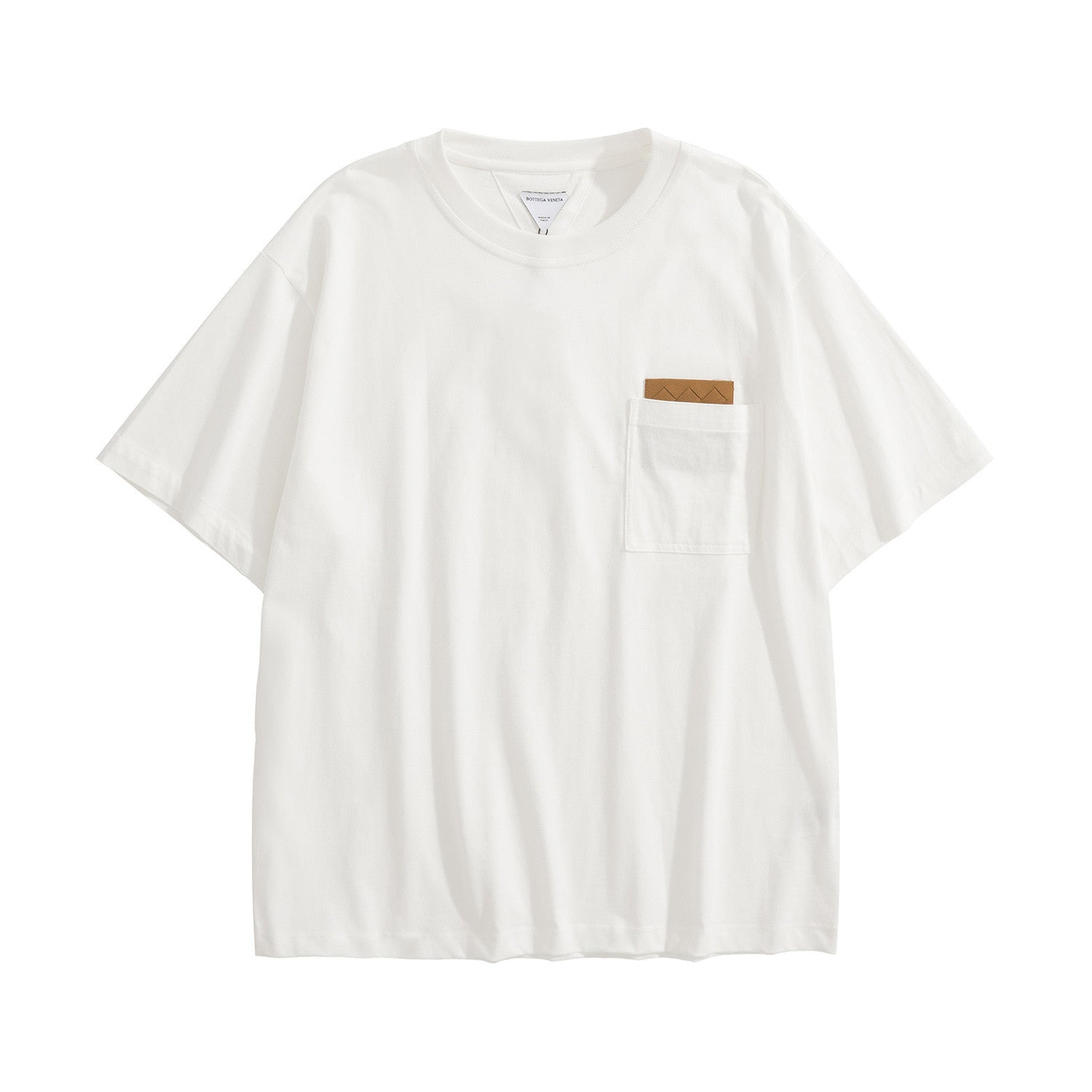 Bottega Veneta Men's and Women's Pima Cotton Jersey T-Shirt #315622