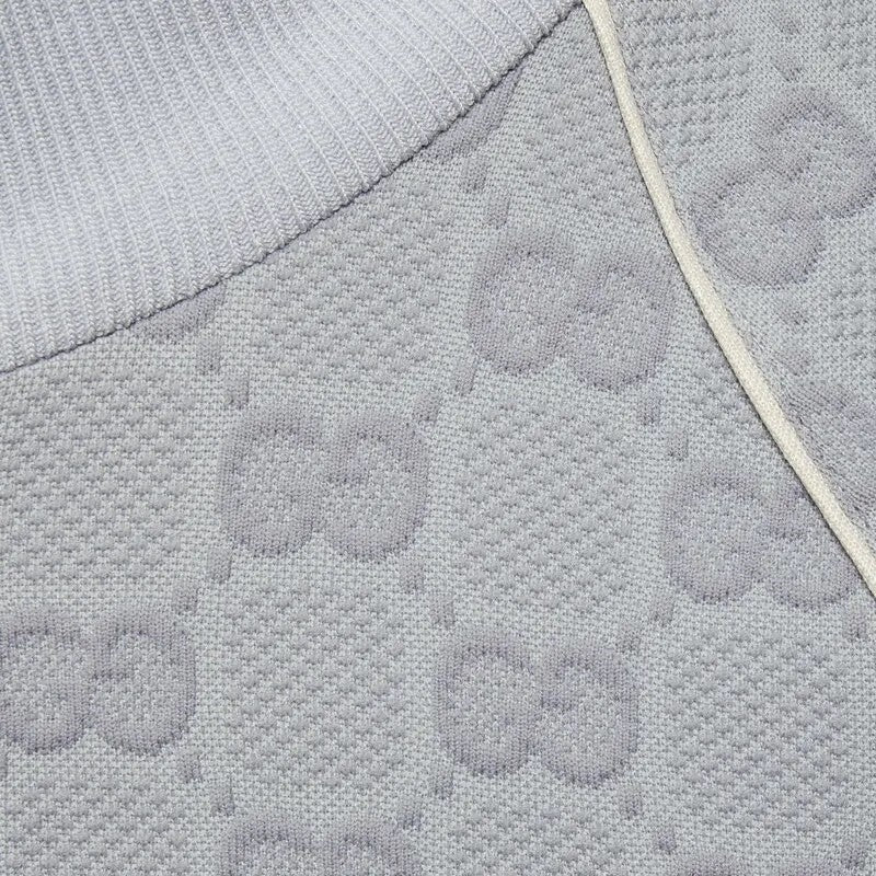 Gucci Men's Spring and Autumn Letter Printed Zipper Long Sleeve Jacket Lace-Up Knit Sweatpants Pants Set Suit #72537