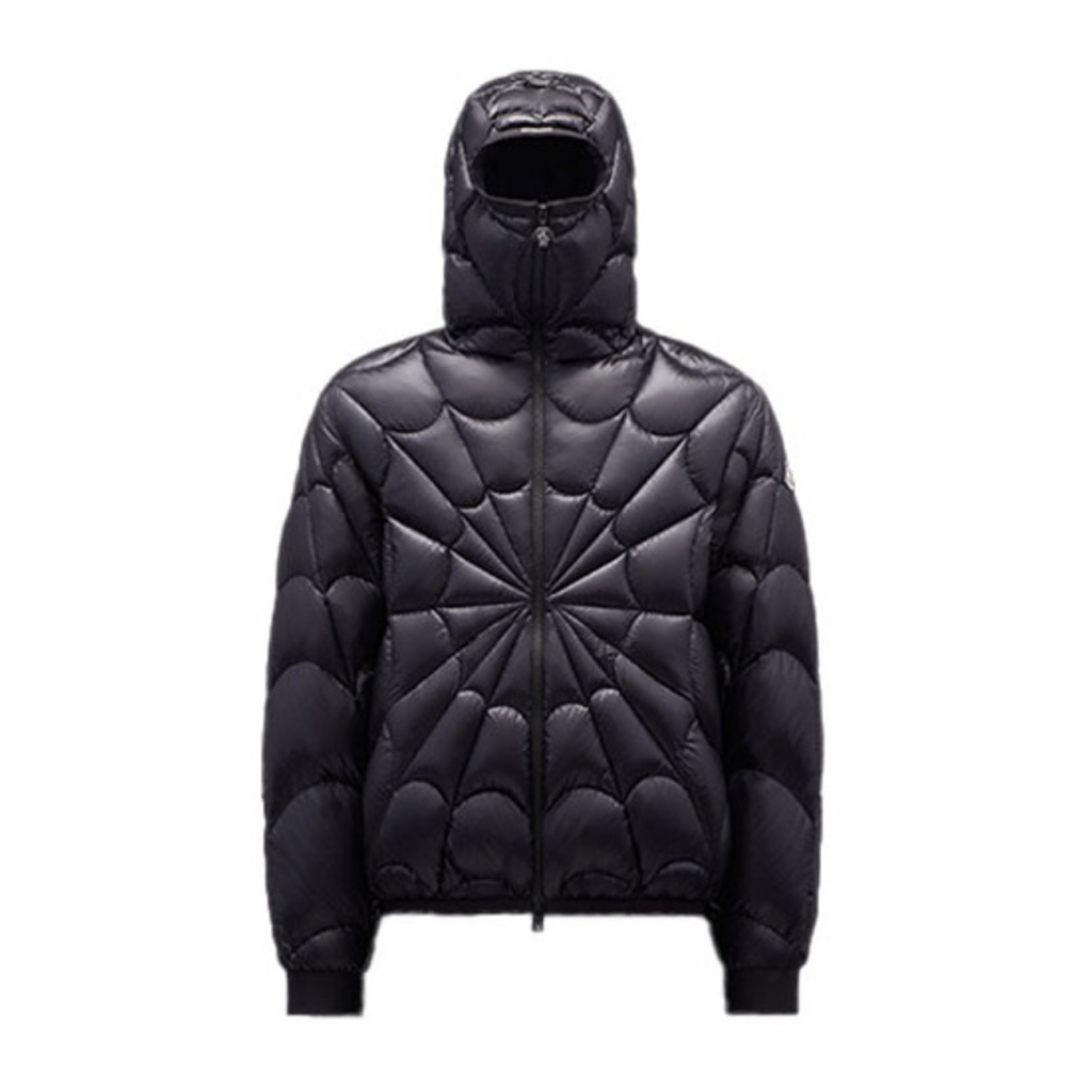 Moncler Black Hooded Long Sleeved Down Jacket #21941