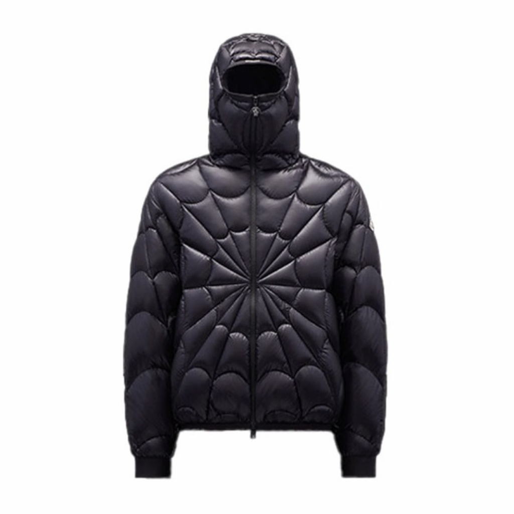 Moncler Black Hooded Long Sleeved Down Jacket #21941