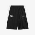 Balenciaga Men's Balenciaga Nba Collaboration Tracksuit Shorts in Black White#377154