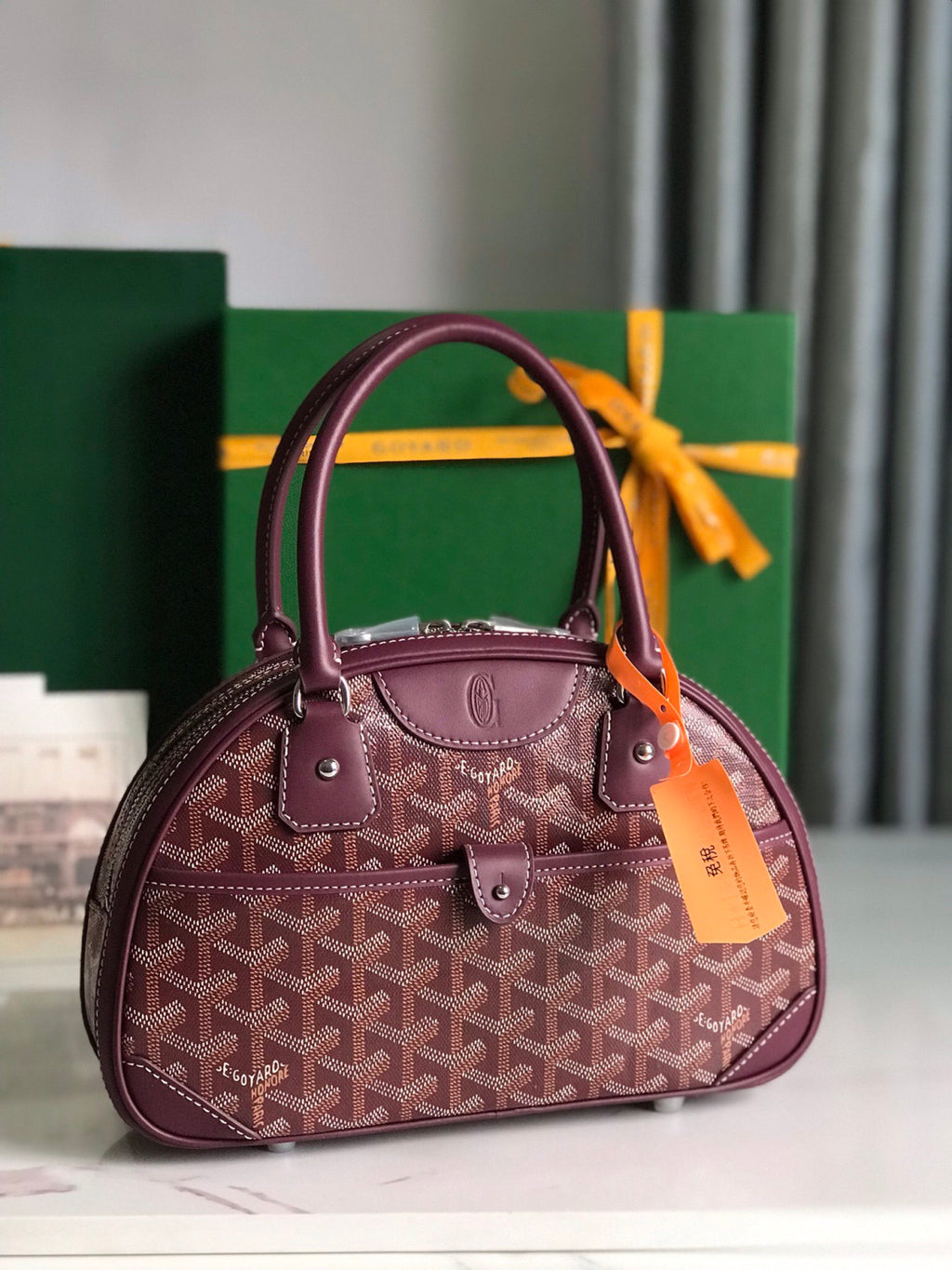 Goyard Bowling-style Mini Bag Classic High-end Shoulder Crossbody Elegant Clutch Fashionable Luxurious And Exquisite Bag Bags #196817