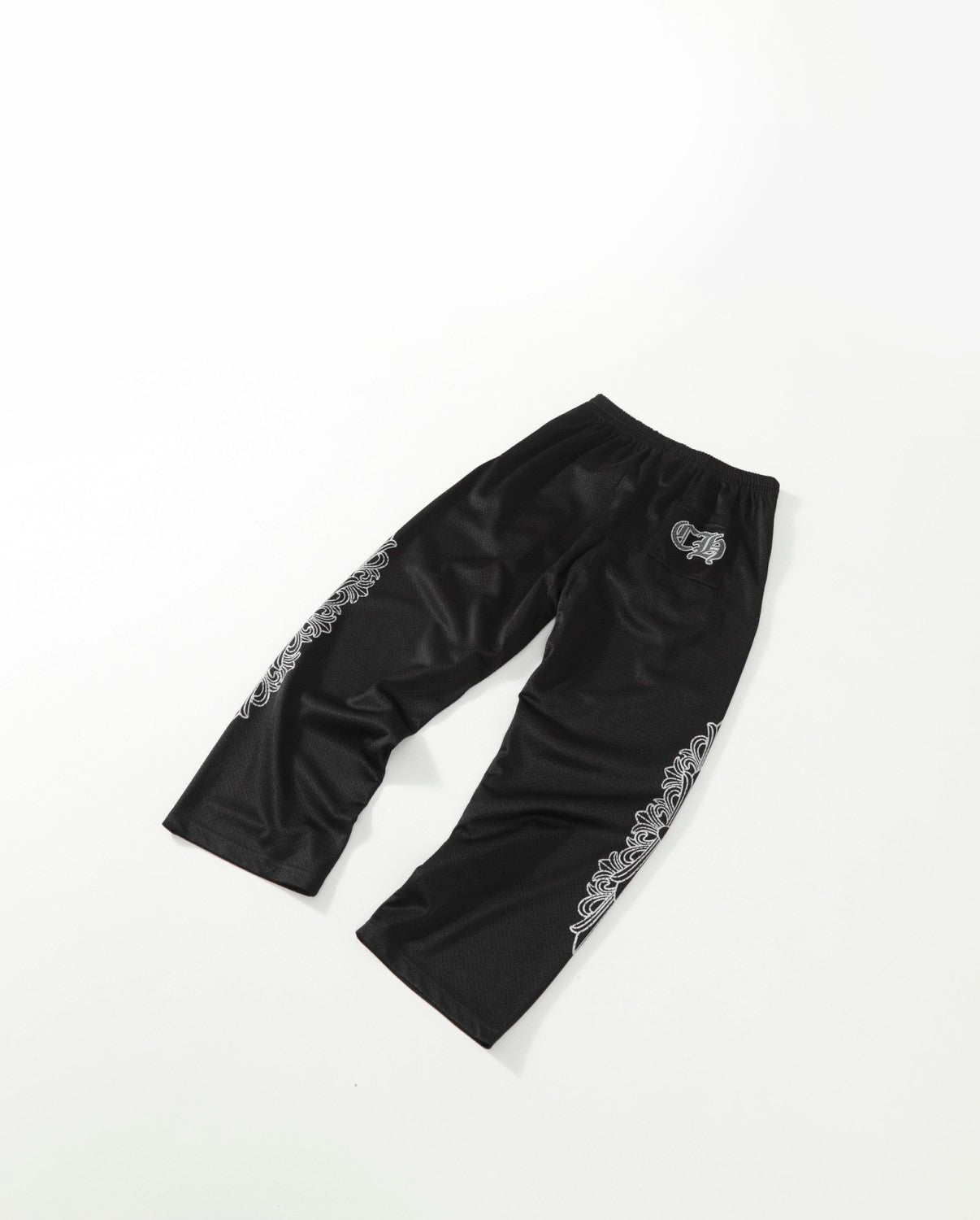 Chrome Hearts Men's Autumn and Winter Solid Color Long Sleeve T-Shirt Stretch Sweatpants Pants Set Suit #76427