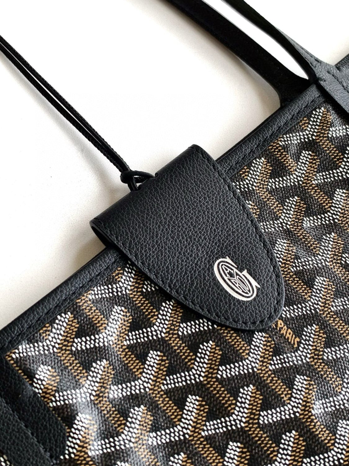 GOYARD Men's Women Saint Louis Handbag Y Full Print Casual Mother Bag Leather Shoulder Bag Tote Bags #77387