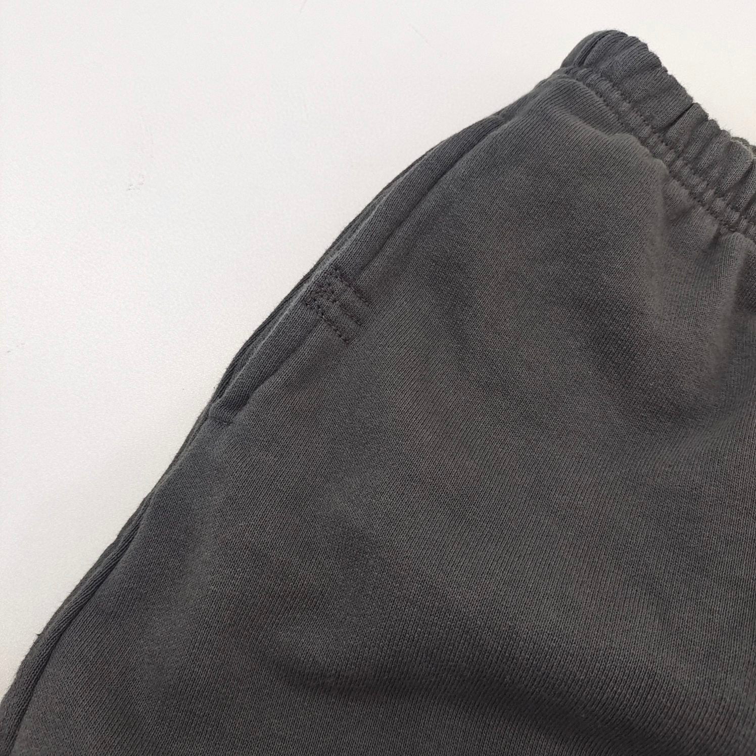Gallery Dept Dark Grey Patchwork Cotton Drawstring Pants #96556
