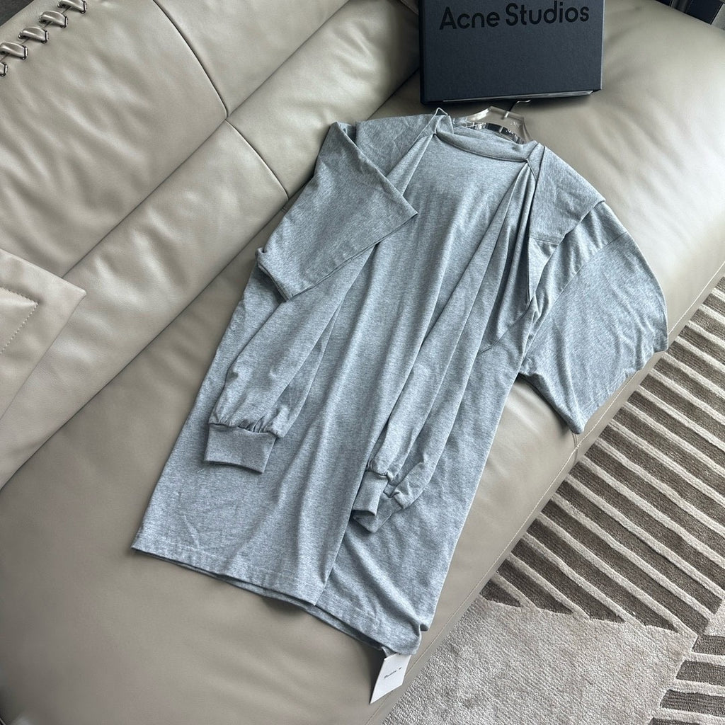 Balenciaga Men's and Women's Summer Solid Color Hooded Two-Piece Short Sleeve T-Shirt #77219