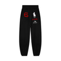 Mowalola Atl Opium Yvl Style Angel War Horse Embroidered Baggy Loose Wide Leg Sweatpants Men's Spring And Fall Fashion Pants #81432