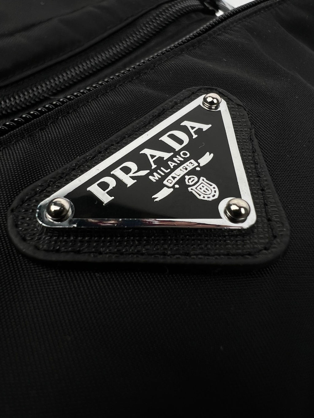 Prada Men's Summer Solid Colour Triangle Logo Nylon Casual Zip Up Shorts #76476