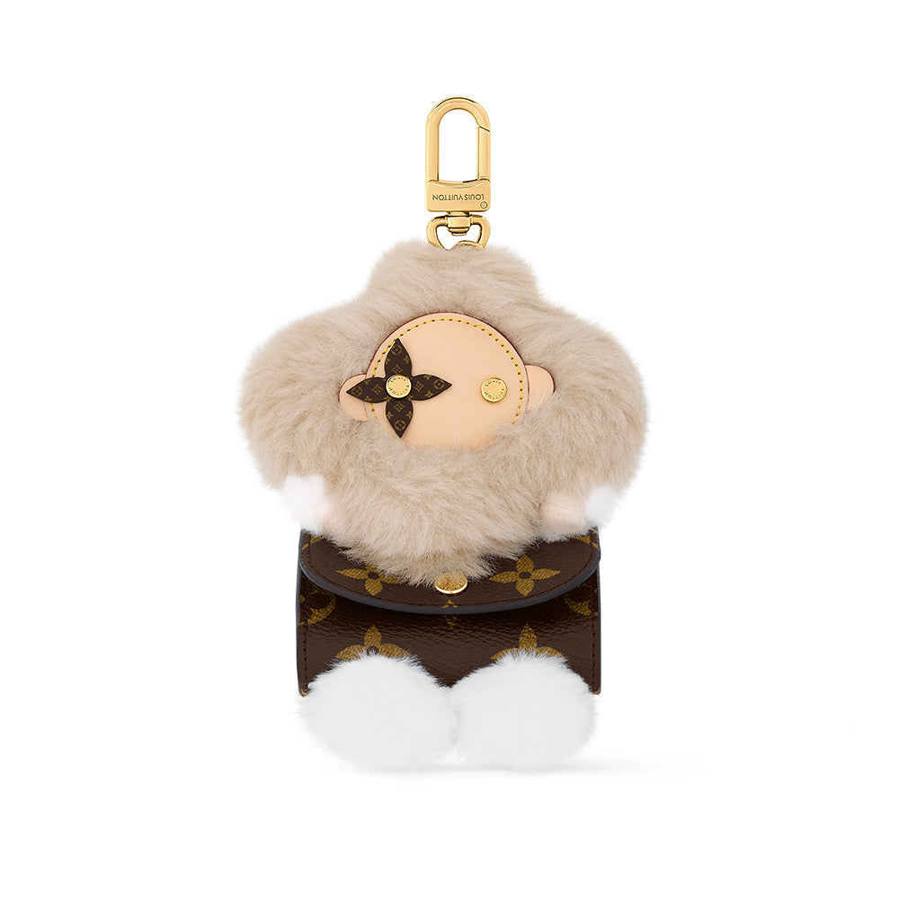 Louis Vuitton LV x TM Vivienne Cuddle Bag Charm Accessories Women's Earphone Case Takashi Murakami White Sancai 2026 Spring New Arrival M03727 #82731A