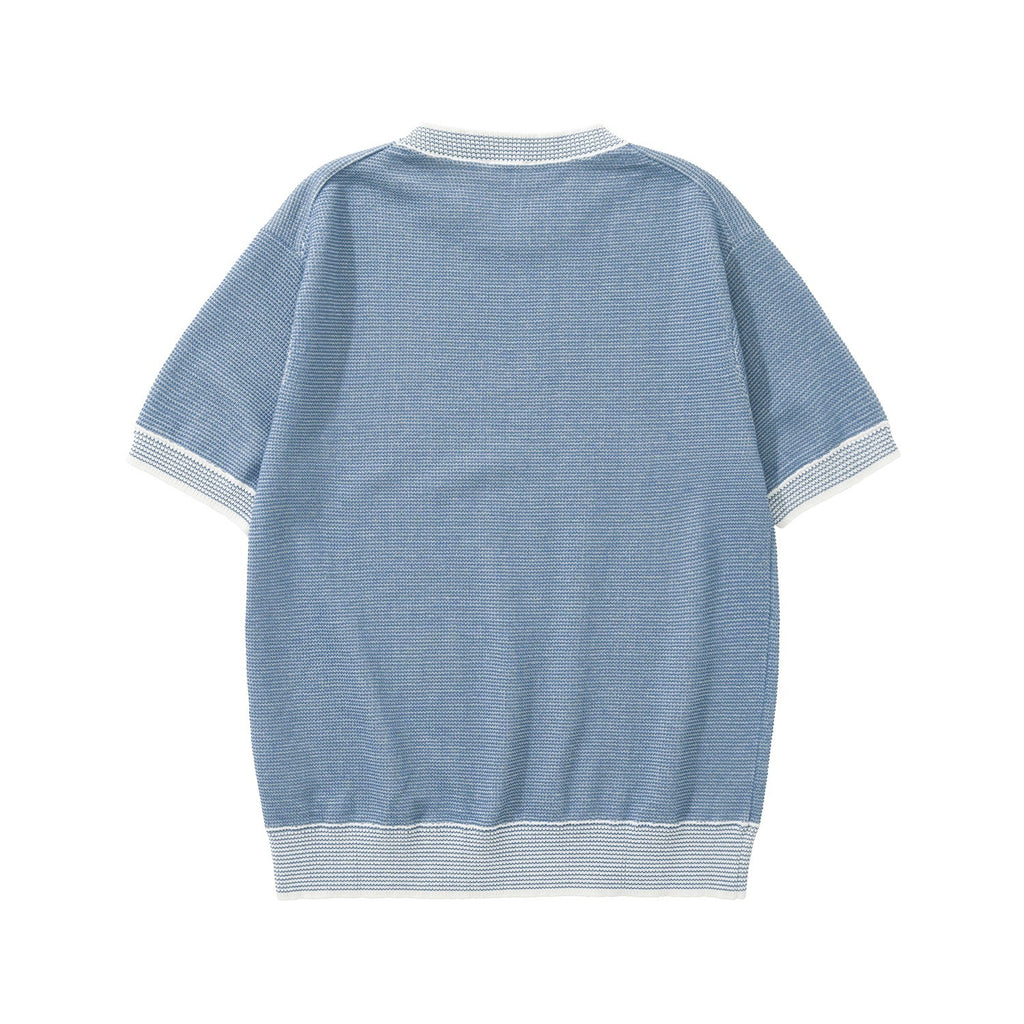 Dior Men's Summer Logo Print Round Neck Cotton Knit Short Sleeve T-Shirt #99691