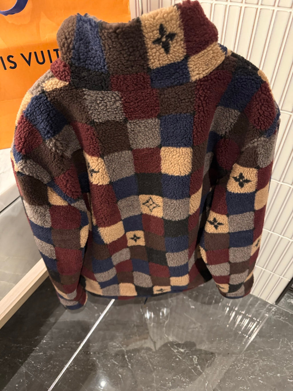 Louis Vuitton Damier Fleece Blouson #336104
