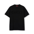 Gucci Men's Summer Solid Color Embroidered Letter Print Round Neck Cotton Short Sleeve T-Shirt #76389