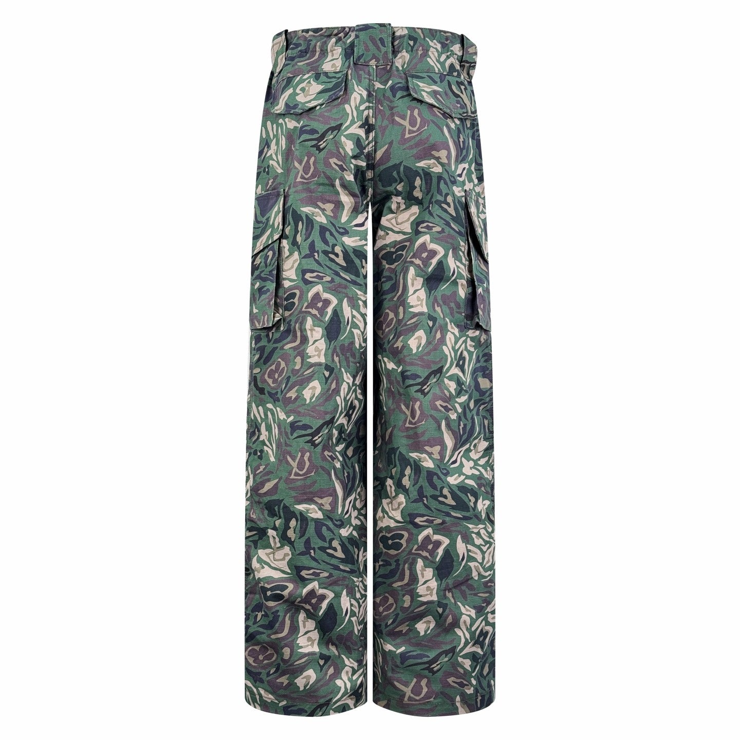 Louis Vuitton Men's Spring/Fall Fashion Casual Reversible Color Woven Combed Cotton Work Pants with Patch Pockets Pants #79489