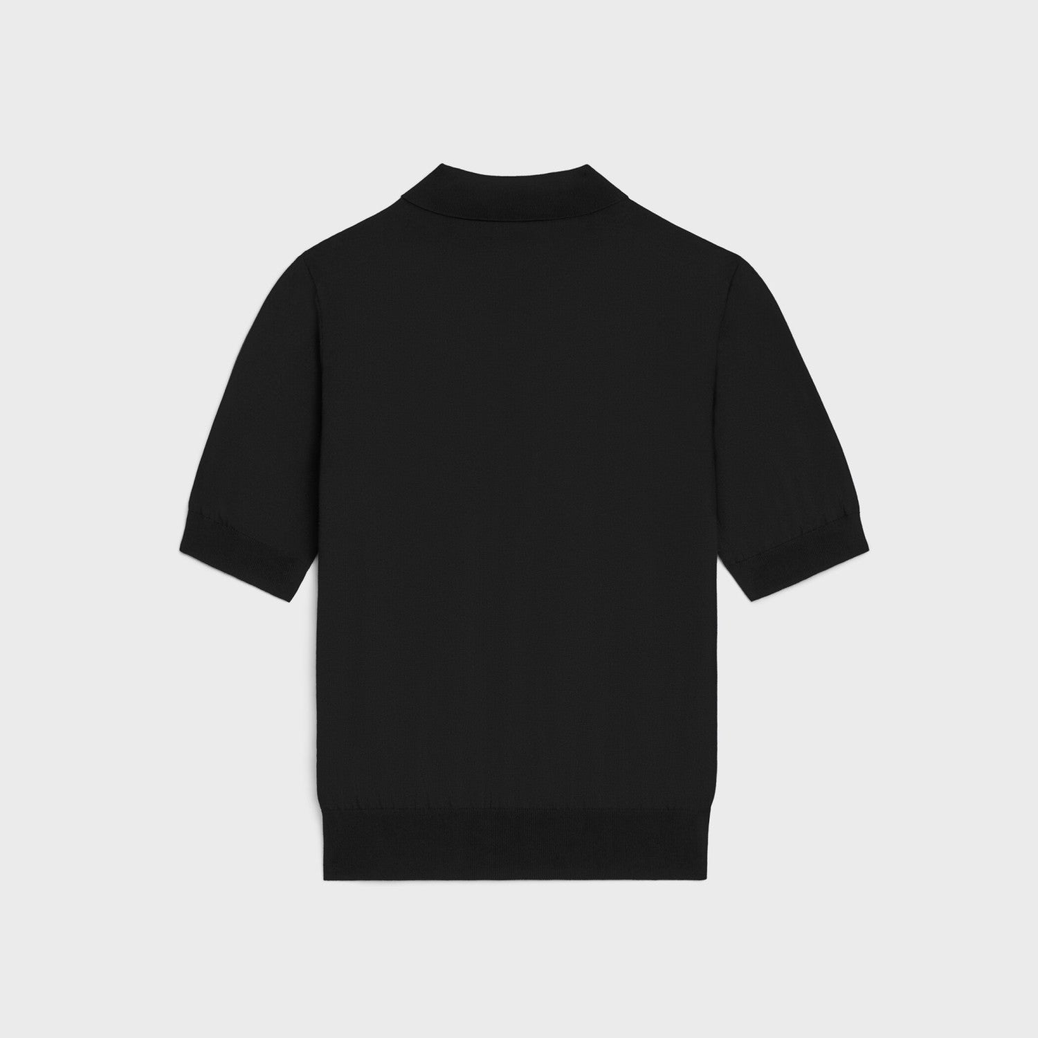 Celine  Men's and Women's Summer Fashion Casual Solid Color Collared Cotton Short-Sleeve Polo Shirt T-Shirt #78633