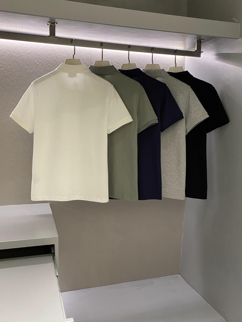 Dior Men's Summer Solid Color Logo Letter Embroidered Polo Shirt Short Sleeve T-Shirt #99929