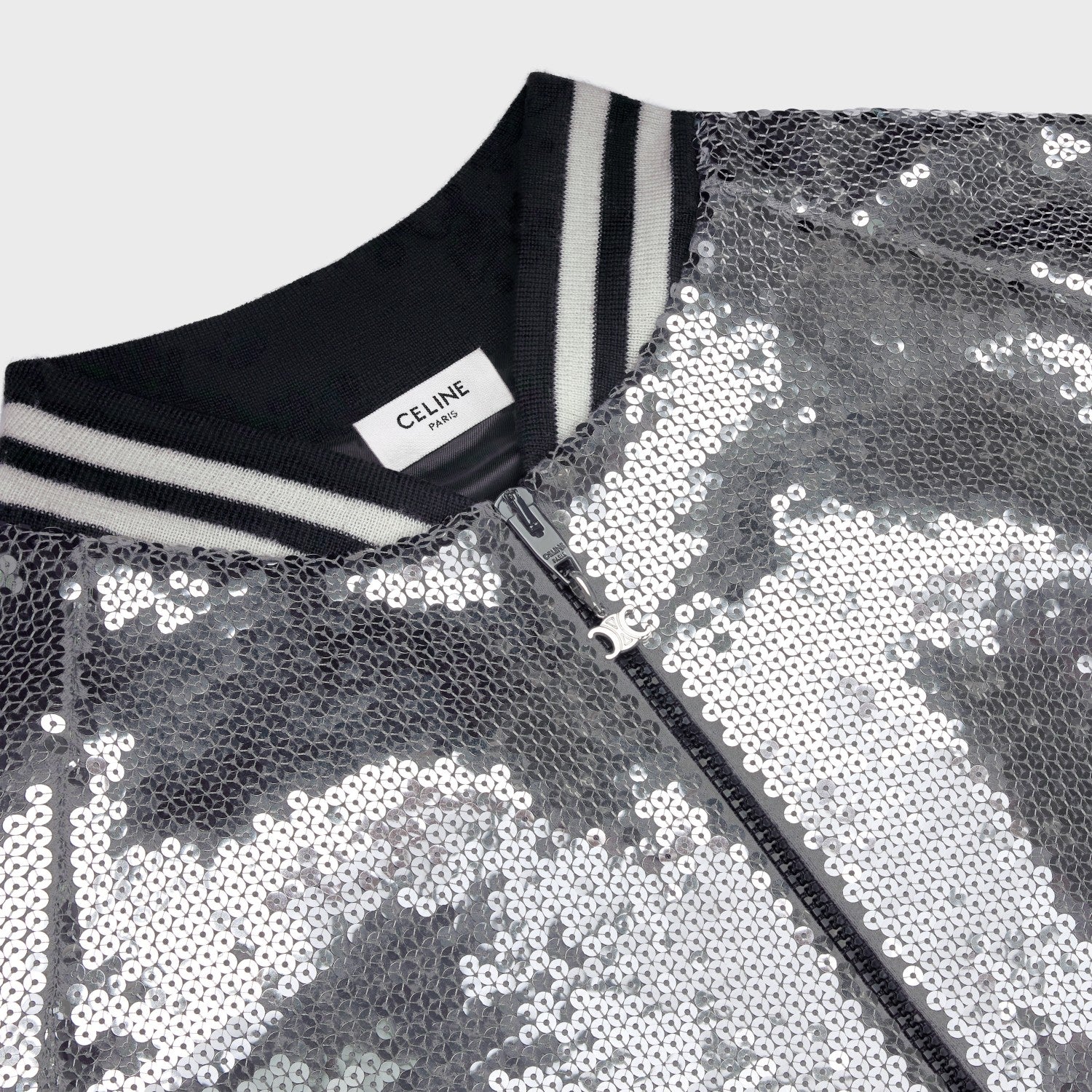 Celine Sequin Bomber Jacket #288699