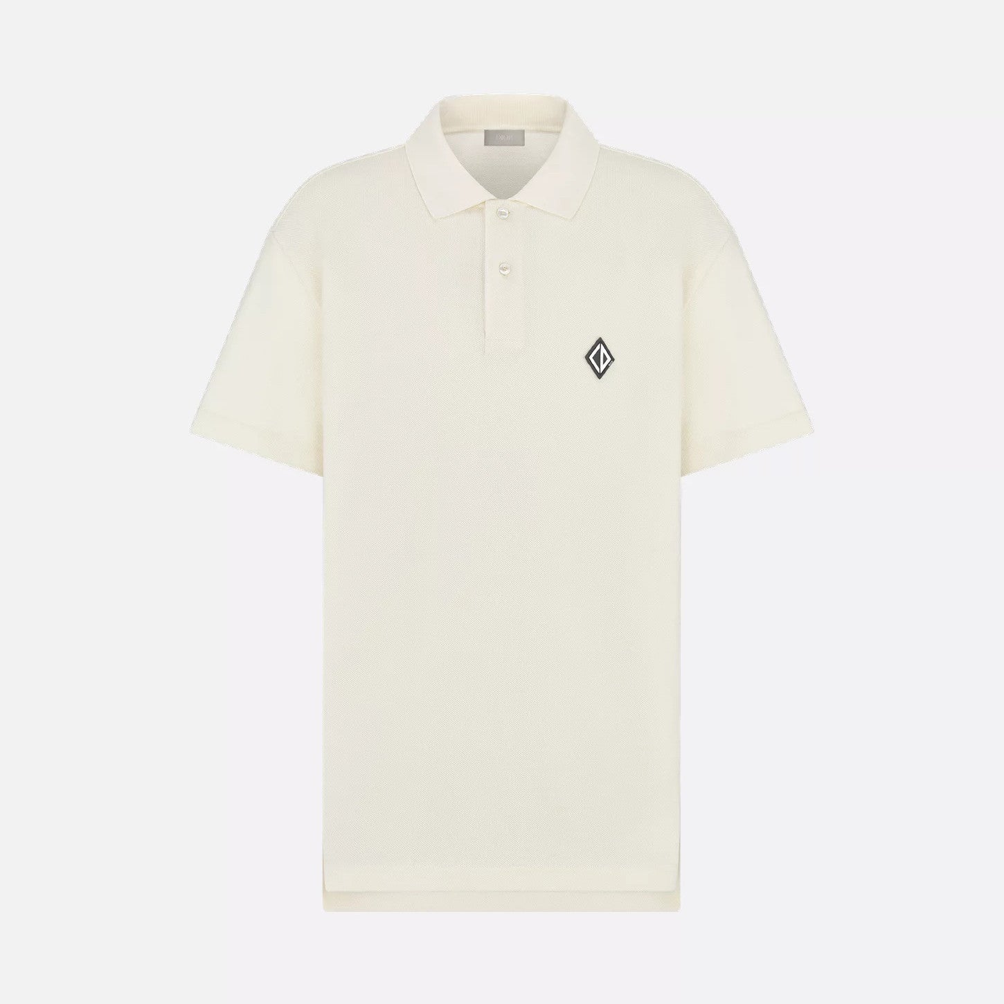 Dior Men's Summer Solid Color Logo Printed Cotton Polo Neck Short Sleeve T-Shirt #76569