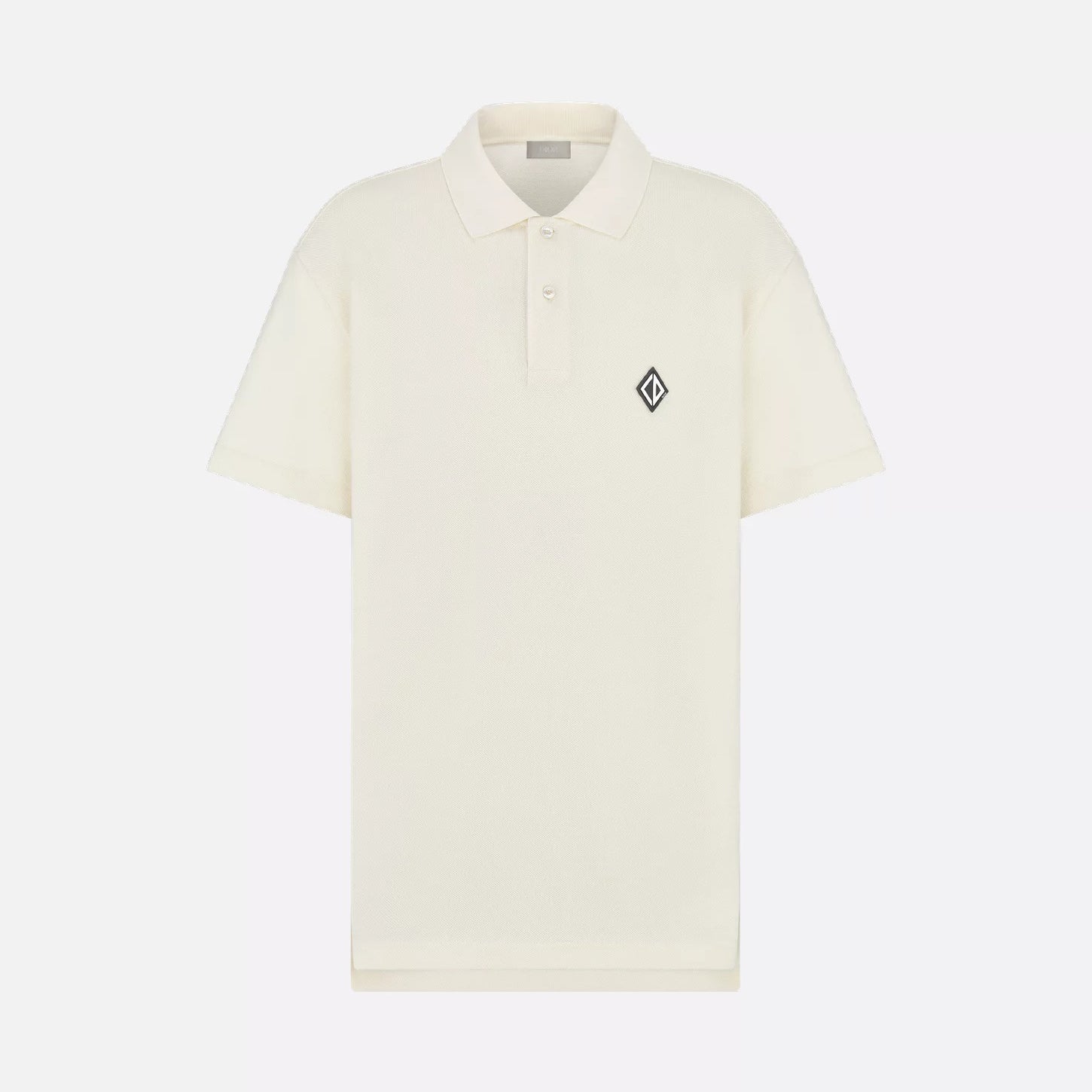 Dior Men's Summer Solid Color Logo Printed Cotton Polo Neck Short Sleeve T-Shirt #76569
