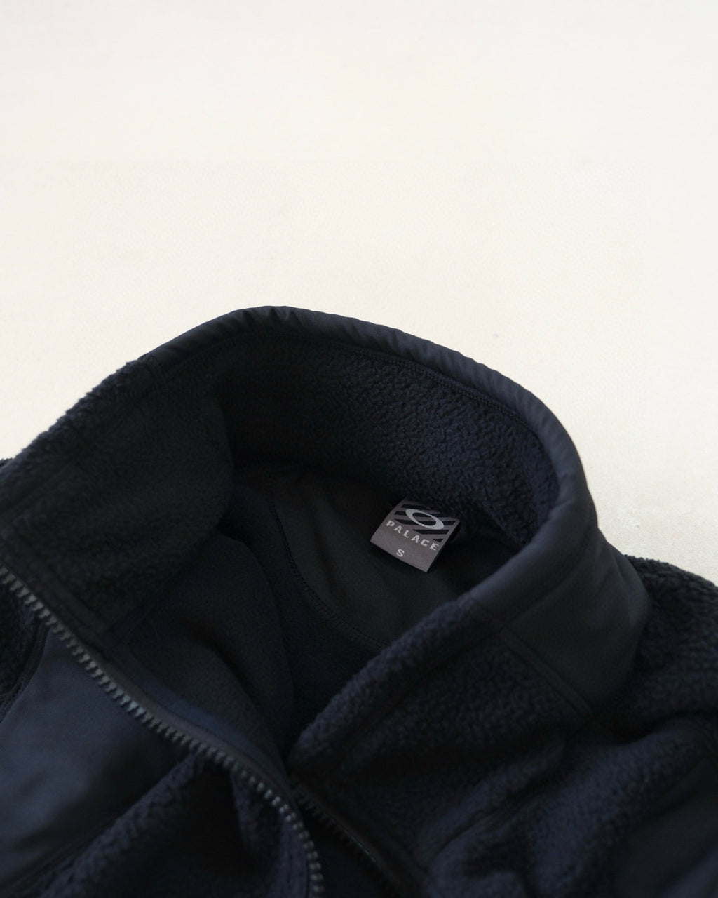 PALACE X Oakley Men's Fall/Winter Fashion Casual High Neck Zipper Logo Embroidered Stand Up Collar Fleece Jacket #79439
