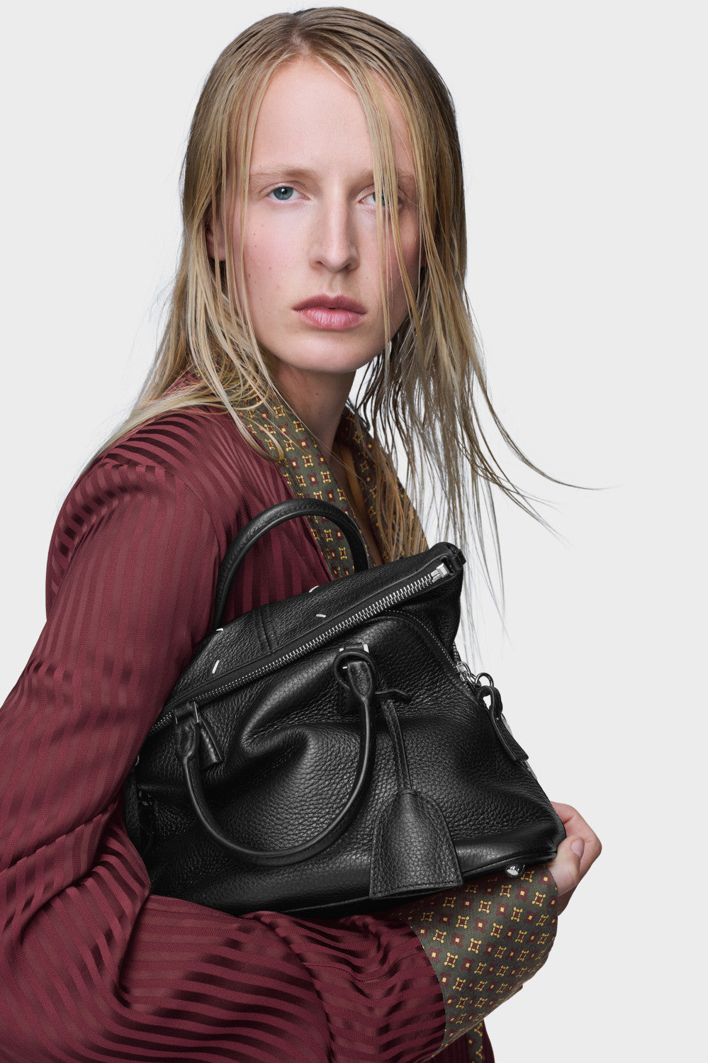 Maison Margiela New 5ac Series Handbags Medium And Small Sizes Soft Calfskin Clutch Bags  Stylish And Elegant Large Black Handbags  Bag Bags #196183
