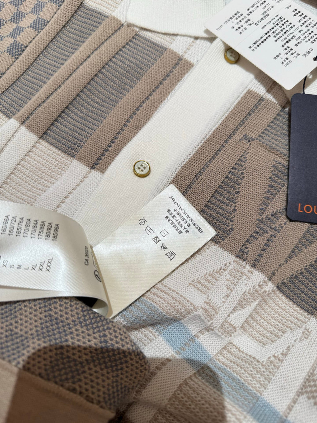 LOUIS VUITTON Graphic Jacquard Short-Sleeved Shirt #377411
