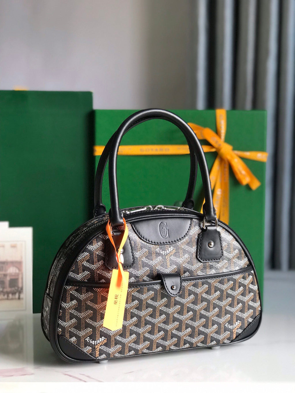 Goyard Bowling-style Mini Bag Classic High-end Shoulder Crossbody Elegant Clutch Fashionable Luxurious And Exquisite Bag Bags #196817