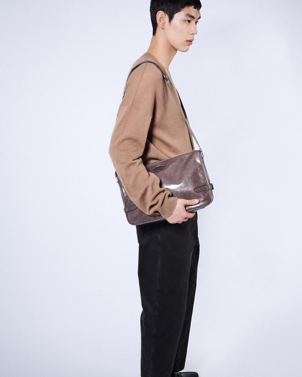 PRADA Leather Shoulder Bag #335978