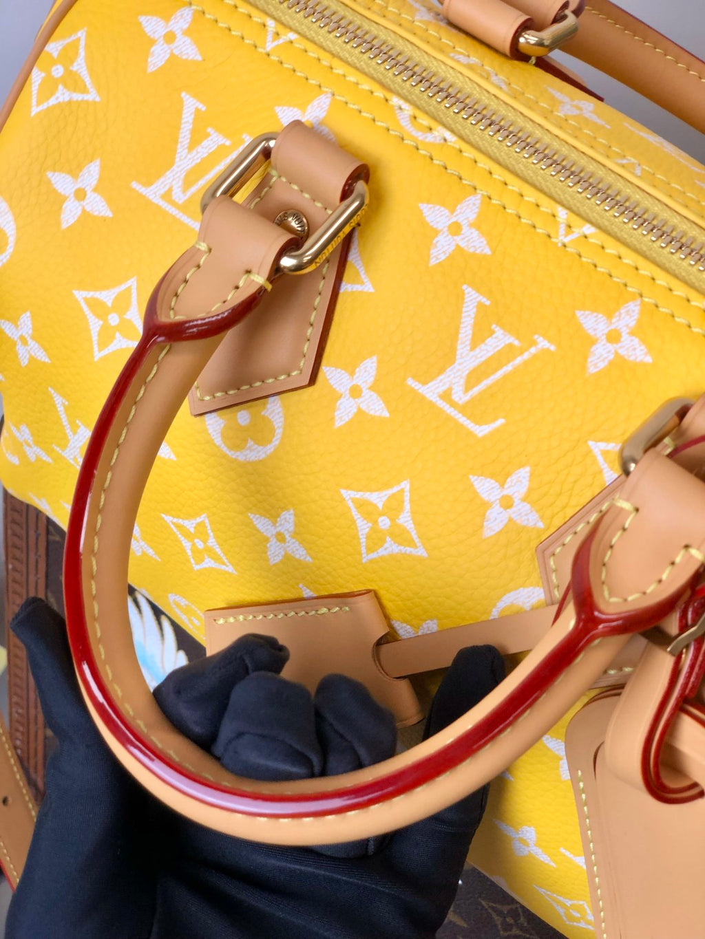 Louis Vuitton Women's Fashion Classic Yellow Logo Zipper Closure Leather Shoulder Bag Handbags In Small Medium And Large Sizes Crossbody Bag Bags #78662