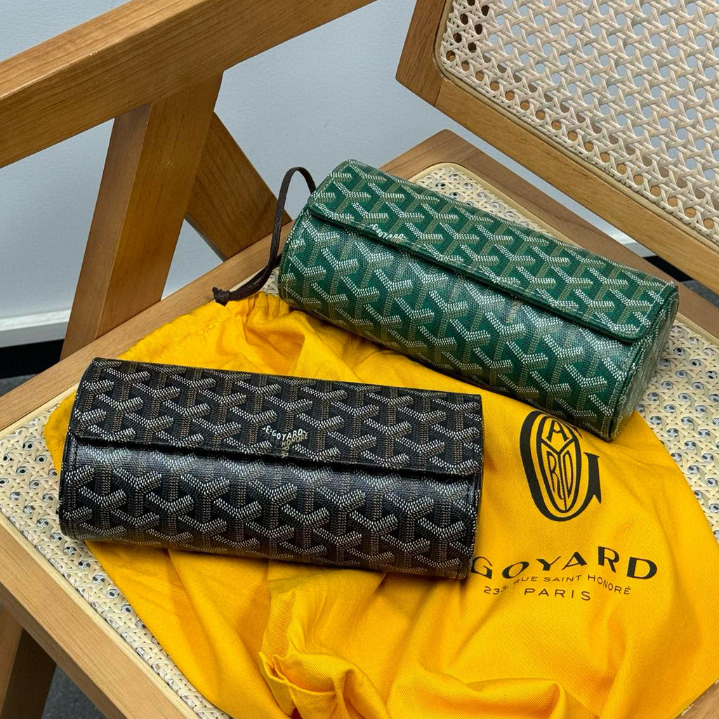 GOYARD Men's Women's Solid Colour Y-Print Storage Gift Box Watch Box #77675