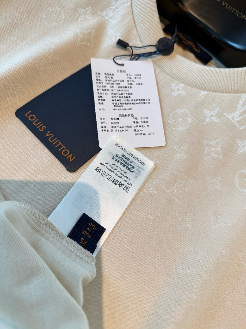 Louis Vuitton Men's Summer Solid Color Gradient Print Round Neck Cotton Short Sleeve T-Shirt #76738
