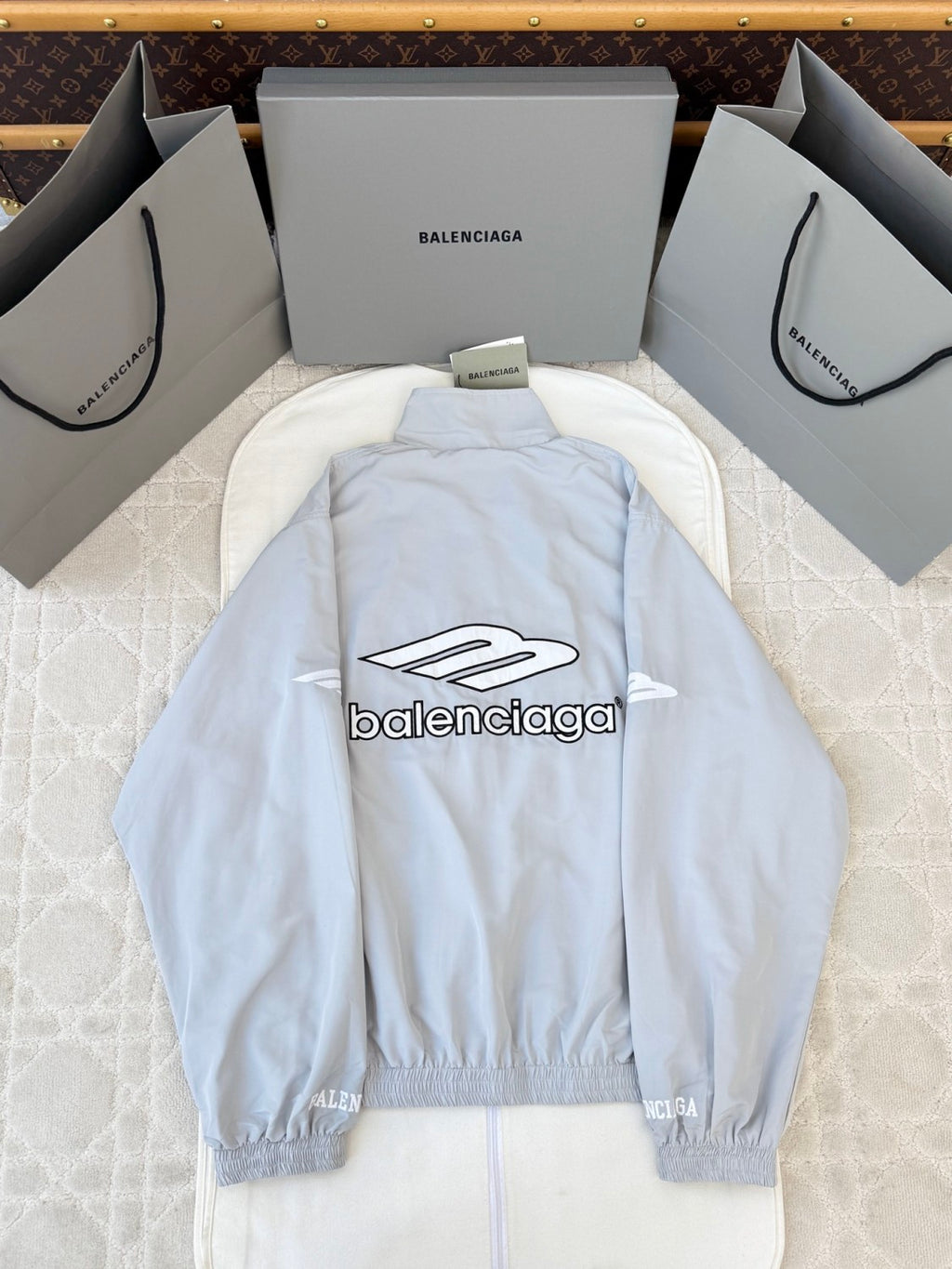 Balenciaga Men's 3b Football Tracksuit Jacket Pants #377628