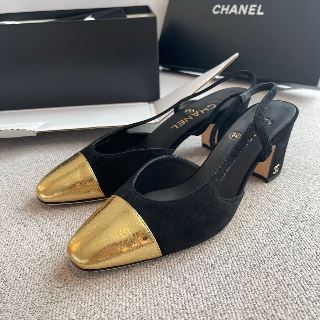 Chanel Bow Ballet Shoes #381461