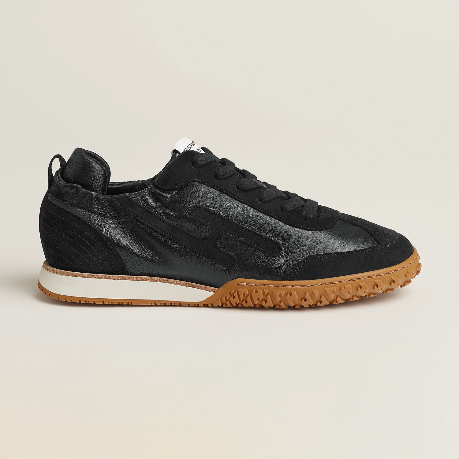 Hermes Jet Men's And Women's Spring/Fall Fashion Casual Round Toe Lace Up Low Top Suede Rubber Sole Training Shoes Sneakers #78581