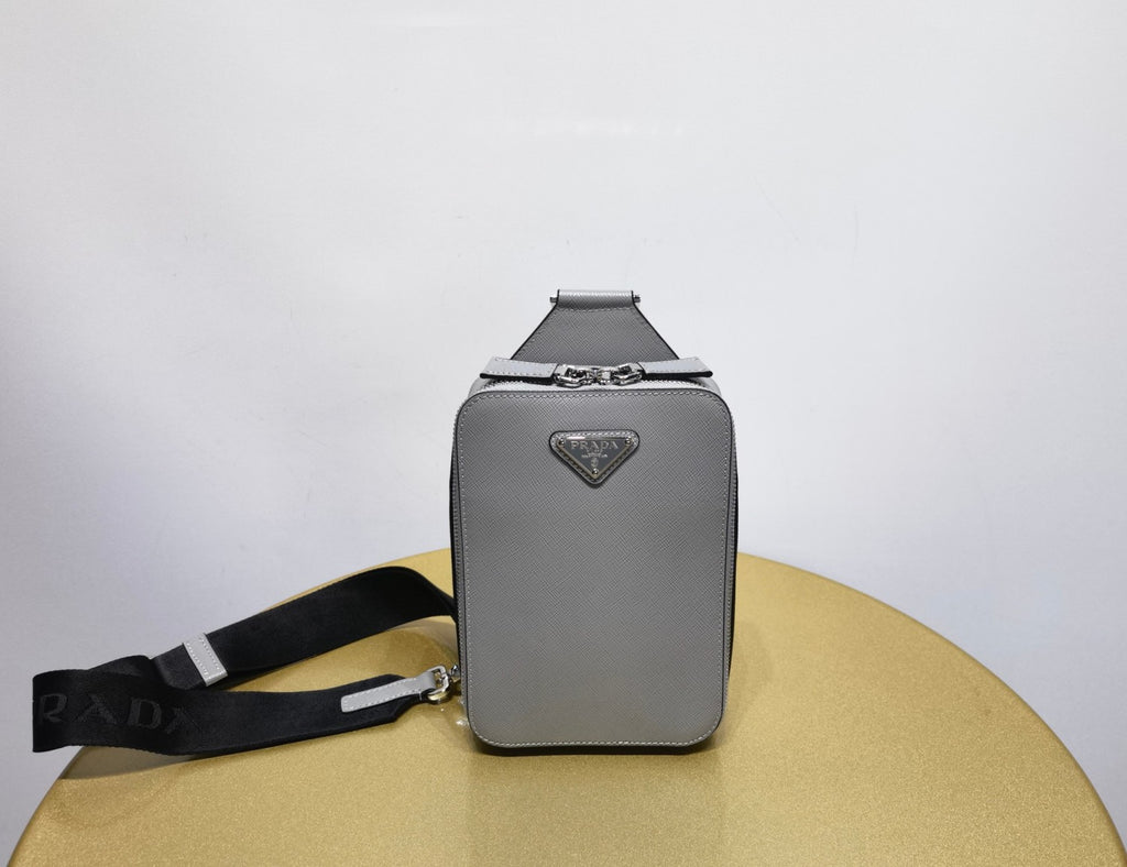 PRADA Prada Brique Saffiano Leather Bag #383732