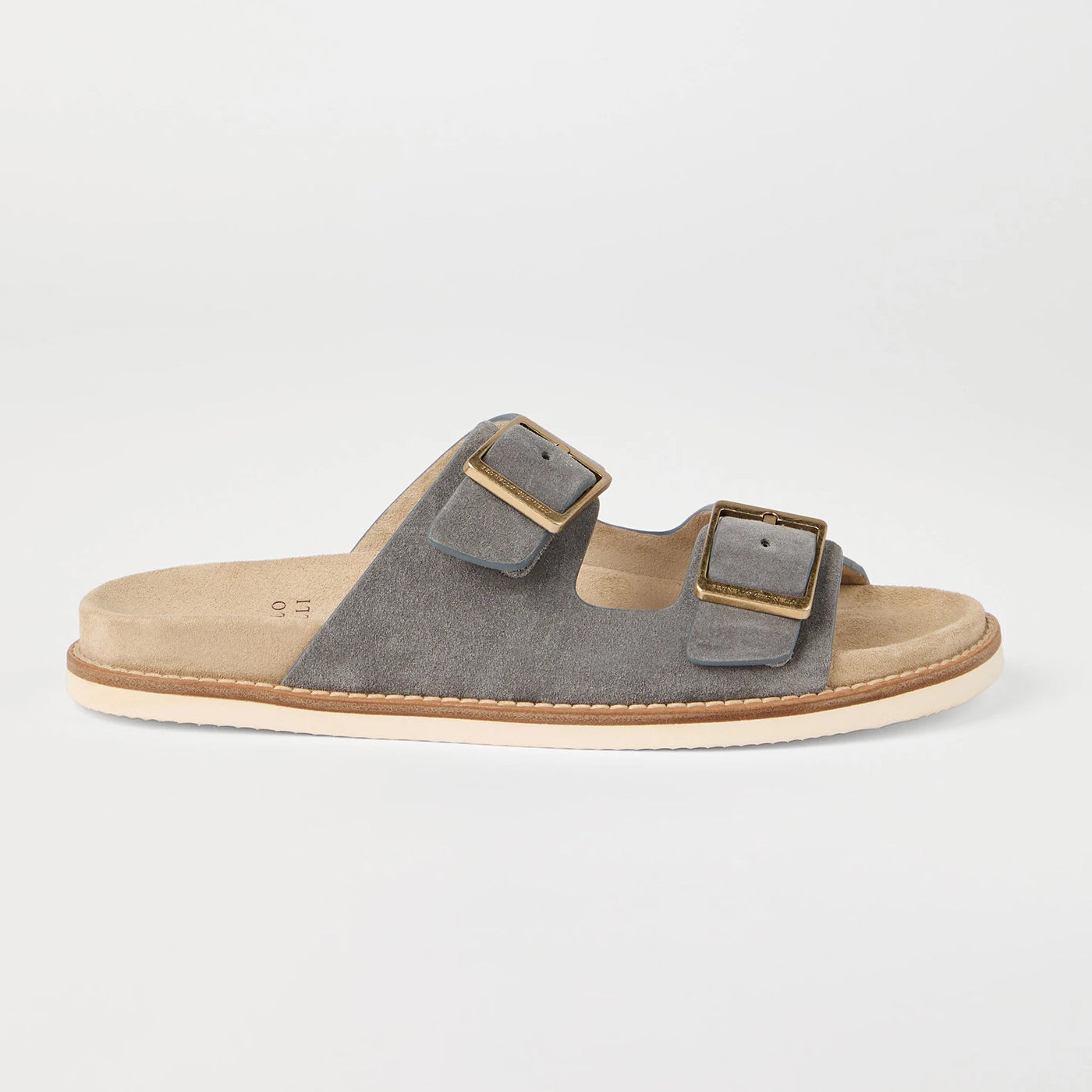 Brunello Cucinelli Men's Summer Solid Color Suede Round Toe Slip-On Non-Slip Slippers Shoes #77697