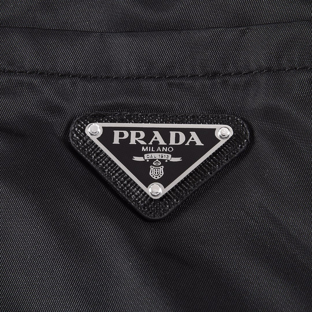 Prada Men's Spring And Autumn Nylon Lapel Single-Breasted Long-Sleeved Shirt Casual Trousers Pants Suit Set #97887
