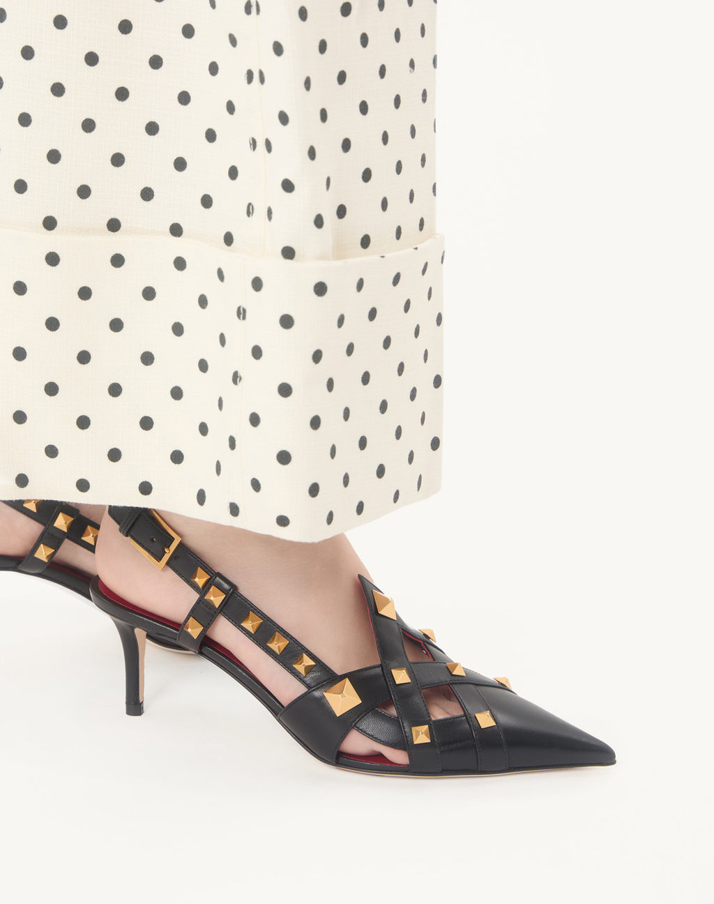Valentino Women's Studdy Slingback Pumps #336908