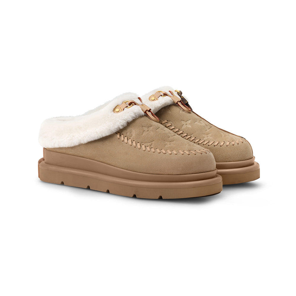 Louis Vuitton Cortina Closed Mule Shoes #334366