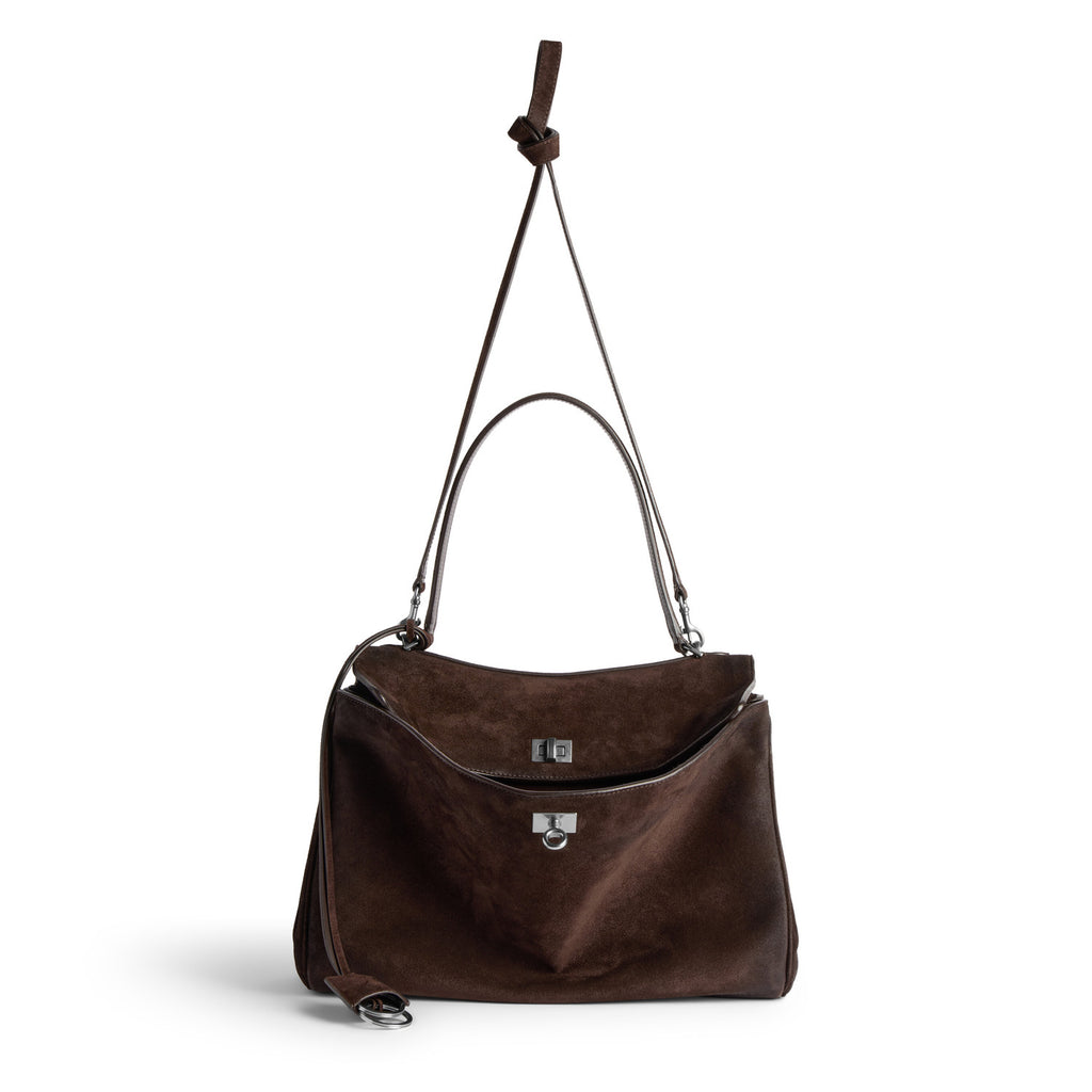 Balenciaga RODEO Women's Fashion Classic Solid Color Suede Tote Bag Small Medium Large Handbag Tote Bag Bags #78954  7897722AB4G2308