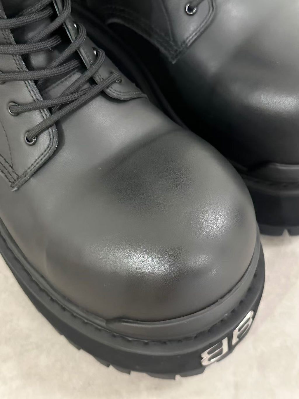 Balenciaga Men's And Women's Fall/winter Fashion Casual Round Toe Sleeveless Zipper Lace Up Thick Sole Martin Boots Short Boots Shoes #79318